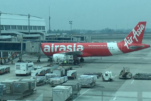 ジャカルタ旅行　AirAsia